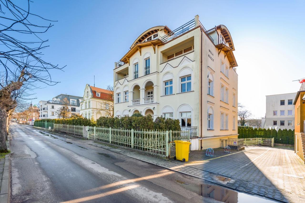 Apartamenty Sun & Snow Ostseeblick Willa Perla Miedzyzdroje Exteriör bild